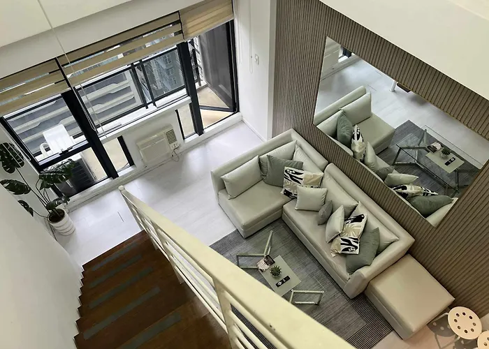 1br Loft At Gramercy Makati With Free Pool Access And Wifi 4* Manila
