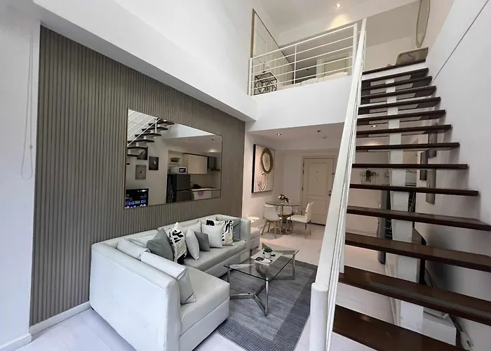 1br Loft At Gramercy Makati With Free Pool Access And Wifi