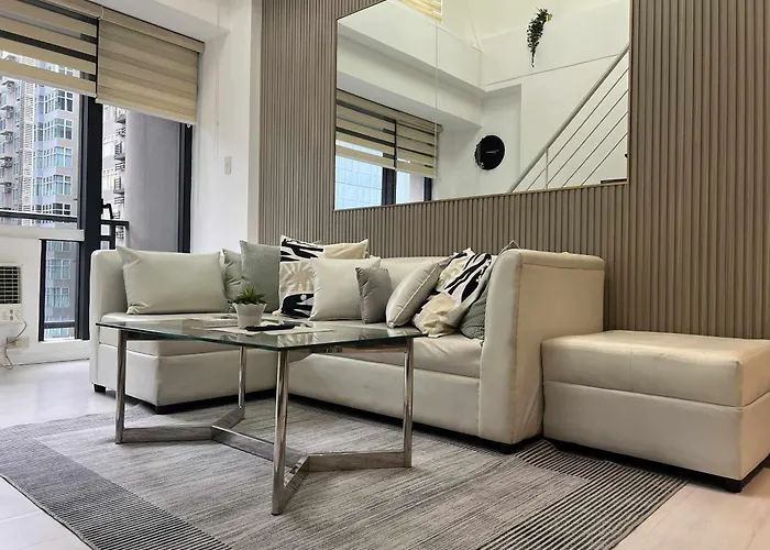 1br Loft At Gramercy Makati With Free Pool Access And Wifi 4*