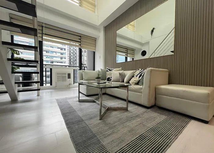 1br Loft At Gramercy Makati With Free Pool Access And Wifi Aparthotel